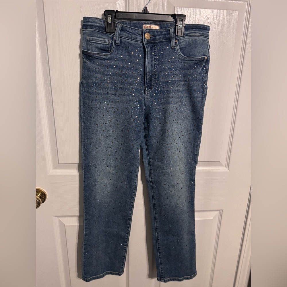 Kut from the Kloth Reese high rise Fab Ab ankle straight leg Jean